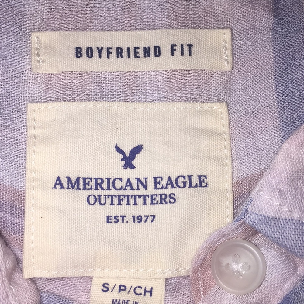 Small aeo button down